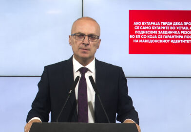 Милошоски: Ако Бугарија тврди дека проблемот се само Бугарите во Устав, ајде да поднесеме заедничка резолуција во ЕП со која се гарантира посебноста на македонскиот идентитет и јазик 