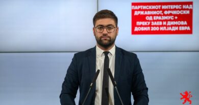 Манасиевски: Партискиот интерес над државниот, Фрчкоски од Еразмус+ преку Заев и Димова добил 200 илјади евра 
