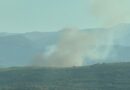 Голем пожар попладнево на депонијата „Дрисла“ 