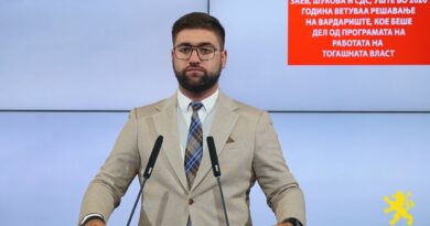 Манасиевски: ￼Заев, Шукова и СДС, уште во 2020 година ветуваа решавање на Вардариште, кое беше дел од програмата на работата на тогашната власт 