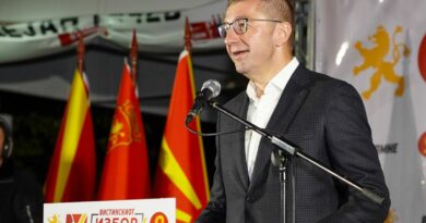 Мицкоски: До тоа дереџе дојде СДСМ, да прави пактови со лица на црни листи, да се сојузува со Левица, да сe надева на ДУИ, само за да извади некаков резултат