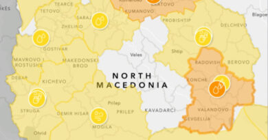 Обилни врнежи и денеска, од утре снег – УХРМ со прецизна временска прогноза