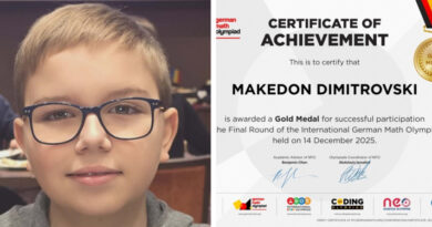 (ФОТО) Малиот гениј Македон освои златен медал на Германската математичка олимпијада со максимален број на бодови