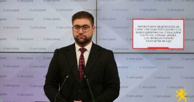 Манасиевски: Милион евра од државата за само 2 месеци потрошило СЈО, Заев и Шекеринска специјални гости кај Катица Јанева, СЈО функционирало како штаб на СДС