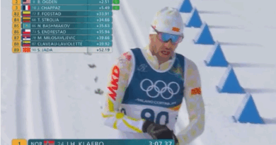 Ставре Јада заврши на 89. позиција на спринтот на ЗОИ