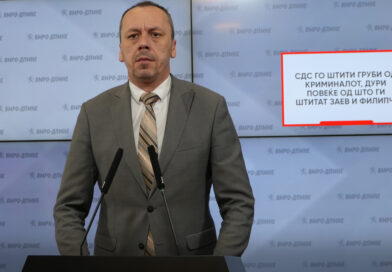 Петрушевски: СДС го штити Груби од криминалот, дури повеќе од што ги штитат Заев и Филипче