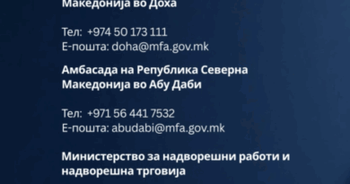 Влада: Македонските државјани да ги следат информациите и да ги контактираат за помош амбасадите