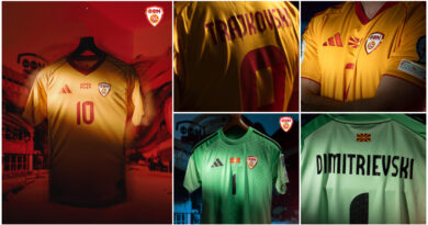 ФФМ го покажа новиот дрес: Македонското знаме на градите пред баражот за СП