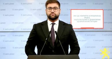 Манасиевски: Ако СДС и Филипче се проевропска опција, зошто постојано се демантирани од европски институции?