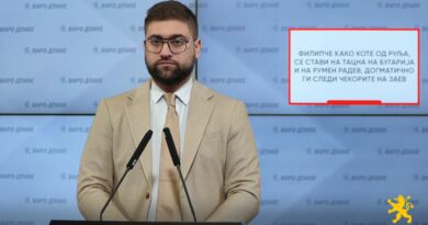 Манасиевски: Филипче како Коте од Руља, се стави на тацна на Бугарија и на Румен Радев, догматично ги следи чекорите на Заев