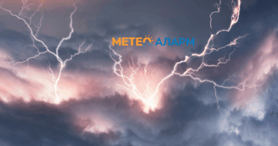 Денеска циклон ни носи обилни врнежи, грмежи и ветер