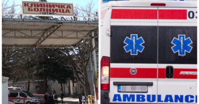 Две лица итно пренесни во Скопје, осум се во штипската болница по страотниот судир меѓу комбе и камион