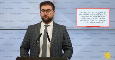 Манасиевски: Скандалот со водата во Гостивар е последица на децениска негрижа на локалната власт која ја предводи СДС, заедно со ДУИ и Таравари