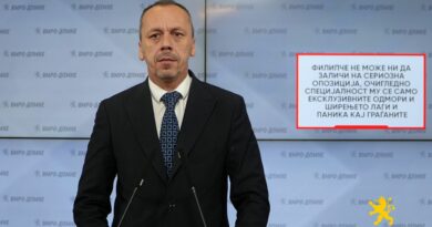 Петрушевски: Филипче не може ни да заличи на сериозна опозиција, очигледно специјалност му се само ексклузивните одмори и ширењето лаги и паника кај граѓаните