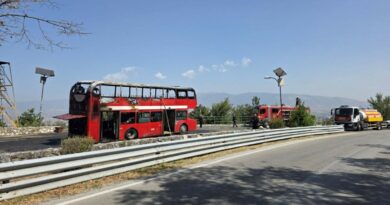 Го возел автобусот запален за да избега од шумата – возачот на ЈСП го спасил Водно од голем пожар