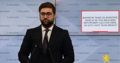 Манасиевски: (ФОТО + ВИДЕО) Филипче лаже за анкетите, лаже и за тоа дека има автомобил од 6.000 евра, за што уште лаже Венко?