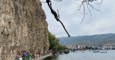 Нивото на водата во Охридското Езеро 24 сантиметри под просекот за февруари 