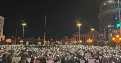 Sвездено небо и 16 минутен молк во Скопје во спомен на жртвите од трагедијата во Кочани 