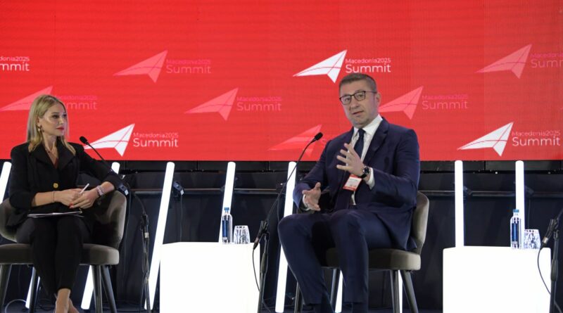 Мицкоски на „Македонија 2025“: Се соочивме со големи предизвици, но не очајуваме, македонската економија има потенцијал испорачуваме резултати 