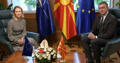 Мицкоски: Отворени сме за пријателство, дијалог и соработка, но исправени и достоинствени како држава 