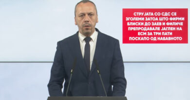 Петрушевски: Струјата со СДС се зголеми затоа што фирми блиски до Заев и Филипче препродавале јаглен на ЕСМ за три пати поскапо од набавното 