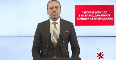 Петрушевски: Секогаш кога СДС е на власт, државните позиции се на продажба