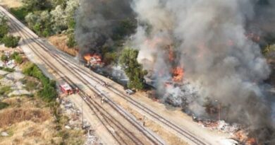 Трагедија: Вчерашните пожари во Скопје ја земаа првата жртва во близина на Железничката станица „Ѓорче Петров’’
