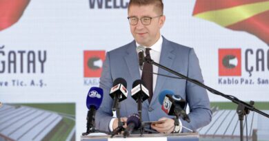 Мицкоски: Поставен е камен темелник на новата фабрика на „Чагатај Кабло“, инвестиција вредна 6 милиони евра и 200 нови работни места  