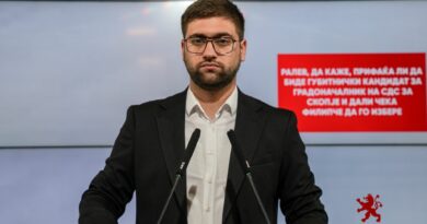 Манасиевски: Ралев, да каже, прифаќа ли да биде губитнички кандидат за градоначалник на СДС за Скопје и дали чека Филипче да го избере