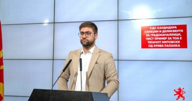 Манасиевски: СДС кандидира силеџии и деликвенти за градоначалници, чист пример за тоа е тепачот Митовски од Крива Паланка 