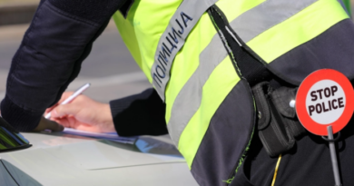 За викендот од 1549 издадени платни налози дури 844 прекршоци за непочитување на пропишаната брзина на движење 
