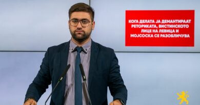 Манасиевски: Кога делата ја демантираат реториката, вистинското лице на Левица и Мојсоска се разобличува 