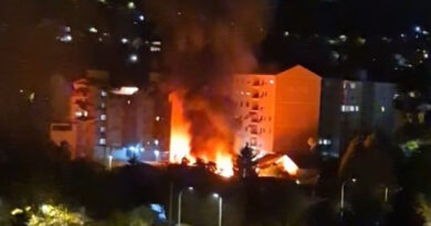 Стравичен пожар ноќеска во Козле – Се запалила куќа, се слушале експлозии 