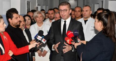 Мицкоски: Комплетно е реновирано одделението на Клиниката за трауматологија 