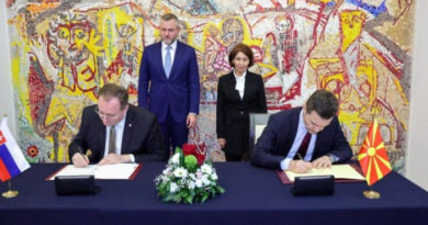 Македонија и Словачка потпишаа Меморандум за економска соработка 