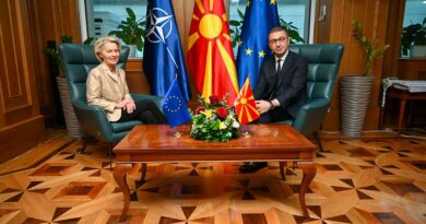 Премиерот Мицкоски оствари средба со претседателката на Европската комисија, Урсула фон дер Лајен 