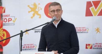 Мицкоски: Да излеземе масовно на 2 ноември и да го заокружиме бројот 9 за развој и напредок