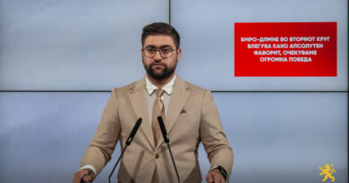 Манасиевски: ВМРО-ДПМНЕ во вториот круг влегува како апсолутен фаворит, очекуваме огромна победа 