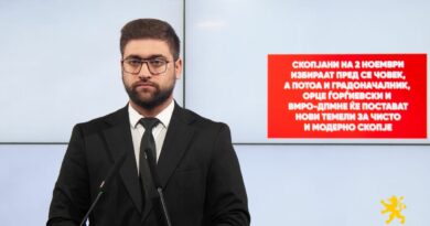 Манасиевски: Скопјани на 2 ноември избираат пред се човек, а потоа и градоначалник, Орце Ѓорѓиевски и ВМРО-ДПМНЕ ќе постават нови темели за чисто и модерно Скопје 