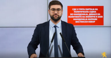 Манасиевски: СДС е трета партија на политичката сцена во Македонија, дебакл на политиките на Филипче и Заев, Македонија направи вистински избор