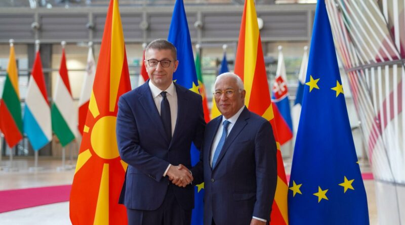 Мицкоски од Брисел: Ги повторивме нашите позиции за Македонија