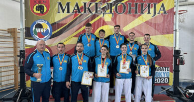 Макпетрол е најтрофеен карате-клуб на Балканските шампионати