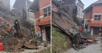 Надлежните реагираат на можно опасно лизгање на земјиштето, неколку куќи во опасност!