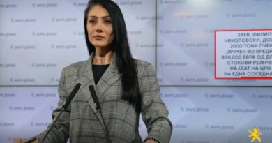 Aндоновска: Заев, Филипче и Николовски, дозволиле 2000 тони пченица и јачмен во вредност од 800.000 евра од државните стокови резерви да се најдат на црн пазар на една соседна држава