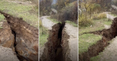 Пукнатина во земјата до едно метро во овој дел од Македонија, семејствата се евакуирани, се очекуваат итни мерки
