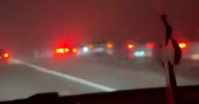 Верижна сообраќајка на влезот во Скопје, сообраќајот отежнат поради магла