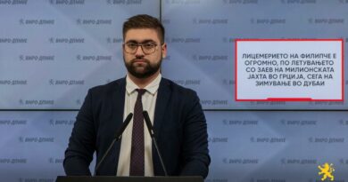 Манасиевски: Лицемерието на Филипче е огромно, по летувањето со Заев на милионската јахта во Грција, сега на зимување во Дубаи