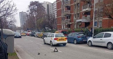 Прегазен пешак кај трговскиот центар „Зебра“, возачот избегал