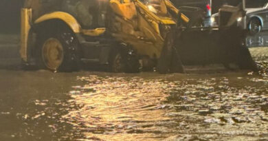 ЦУК: Поплавени површини, оштетени патишта и евакуации поради обилните врнежи