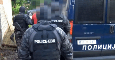 Претреси на неколку локации низ државата, но и во УЈП- се апсат осомничени за перење пари и даночни измами од големи размери